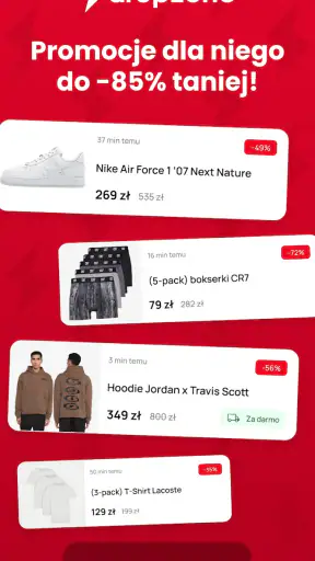 Dropzone: Sneakers Moda Promki screenshot