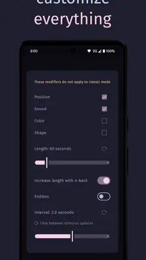 Dual N-Back Ultimate screenshot