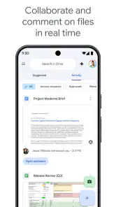 Dysk Google screenshot