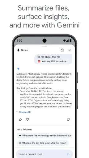 Dysk Google screenshot