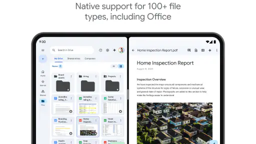 Dysk Google screenshot