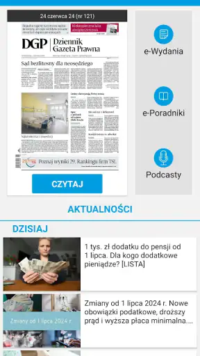 Dziennik Gazeta Prawna screenshot