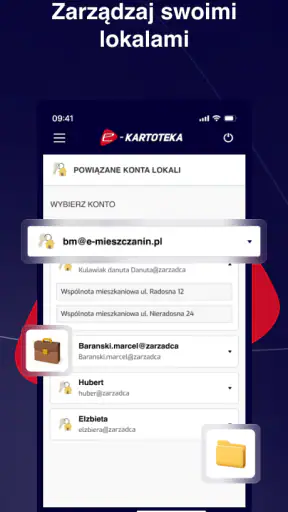 e-kartoteka screenshot