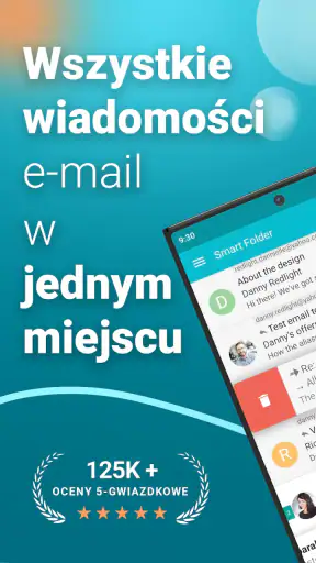 E-mail Aqua Mail Szybka Poczta screenshot