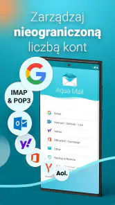 E-mail Aqua Mail Szybka Poczta screenshot