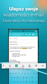 E-mail Aqua Mail Szybka Poczta screenshot
