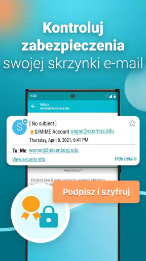 E-mail Aqua Mail Szybka Poczta screenshot