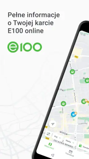 E100 mobile screenshot