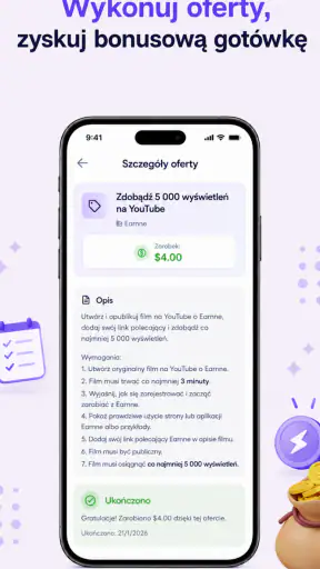 Earnne: Płatne zadania online screenshot