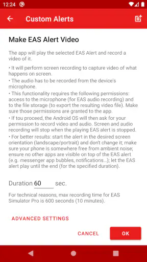 EAS Simulator Pro screenshot