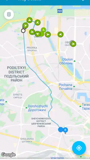 EasyWay public transport screenshot