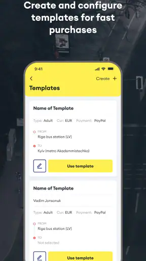 ECOLINES - bus tickets screenshot