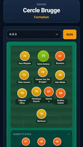 eDirector™ Football Manager 26 screenshot
