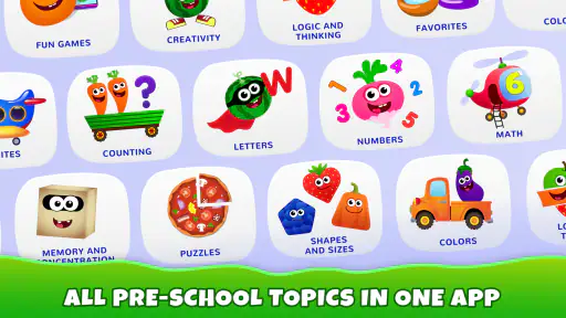 Edukacyjne gry dla dzieciaki screenshot