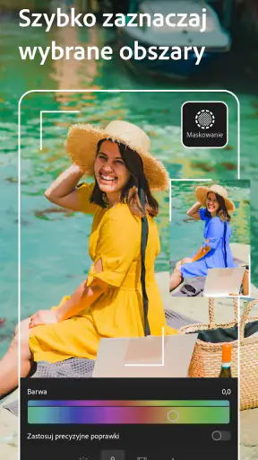 Edytor wideo i zdjęć Lightroom screenshot
