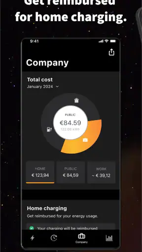EEVEE - Track charging costs screenshot