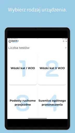 Egzamin UDT - testy screenshot