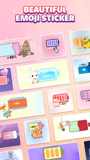 Emoji Battery Icon Customize screenshot