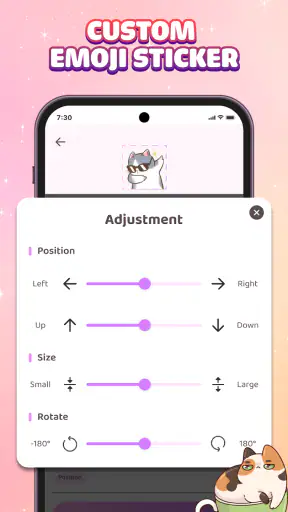 Emoji Battery Icon Customize screenshot