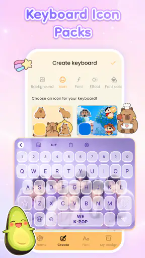 Emoji Keyboard: Custom Themes screenshot