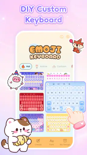 Emoji Keyboard: Custom Themes screenshot