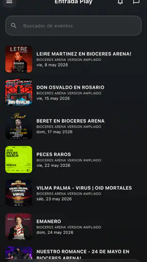 Entrada Play screenshot