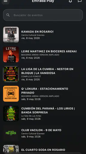 Entrada Play screenshot