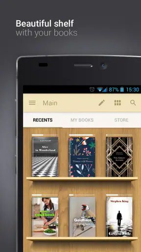 eReader Prestigio: Czytelnik screenshot