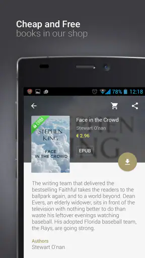 eReader Prestigio: Czytelnik screenshot