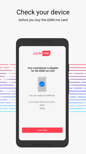 eSIM.me: UPGRADE do eSIM screenshot