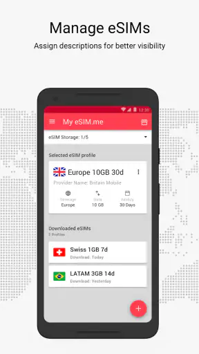 eSIM.me: UPGRADE do eSIM screenshot