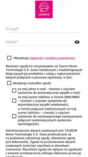 eTAURON screenshot
