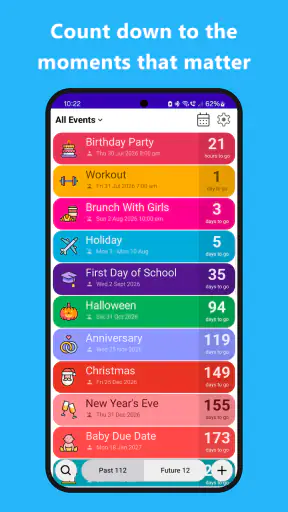 Event Countdown: Calendar screenshot