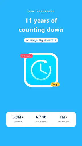 Event Countdown: Calendar screenshot