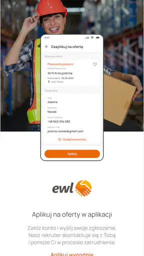 EWL App: Praca w Europie screenshot