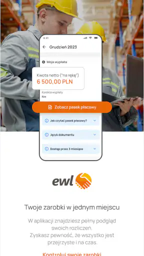EWL App: Praca w Europie screenshot