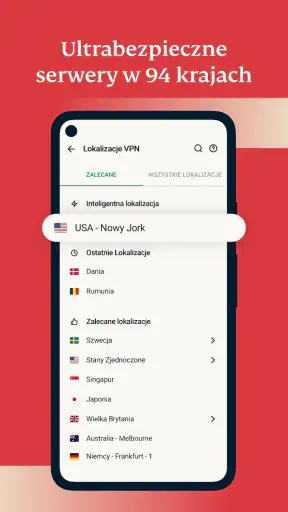 ExpressVPN: szybki, bezpieczny screenshot