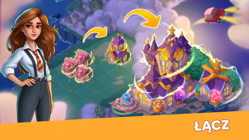Fable Town: Gra typu merge 3 screenshot