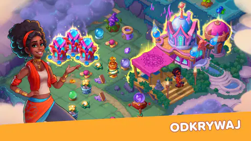 Fable Town: Gra typu merge 3 screenshot