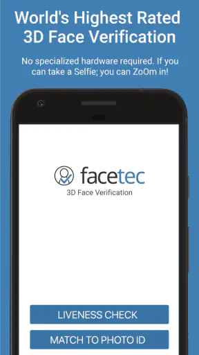 FaceTec Demo screenshot