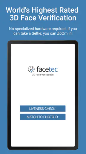 FaceTec Demo screenshot