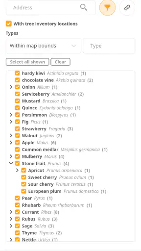 Falling Fruit screenshot