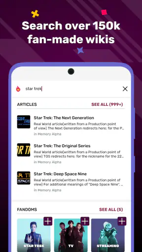 Fandom screenshot