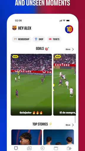 FC Barcelona Official App screenshot