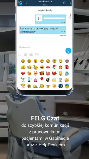 FELG Dent - zarządzanie Gabine screenshot