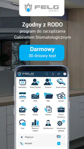 FELG Dent - zarządzanie Gabine screenshot