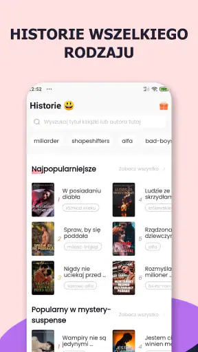 Fictio - Powieści Po Polsku screenshot