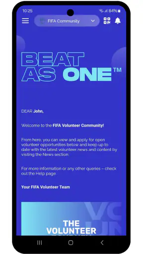 FIFA Volunteer Community screenshot