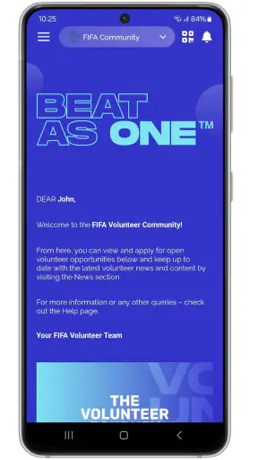 FIFA Volunteer Community screenshot