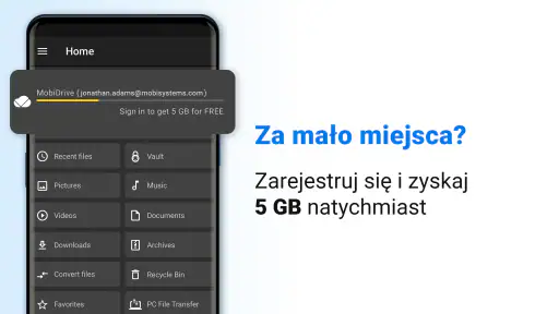 File Commander Manager & Vault screenshot